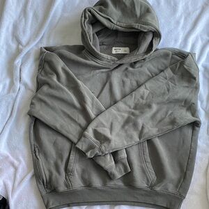 Hollister Boxy Fit Gray Hoodie